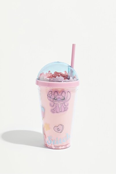 LEFTIES Stitch ve Angel ©Disney pipetli bardak