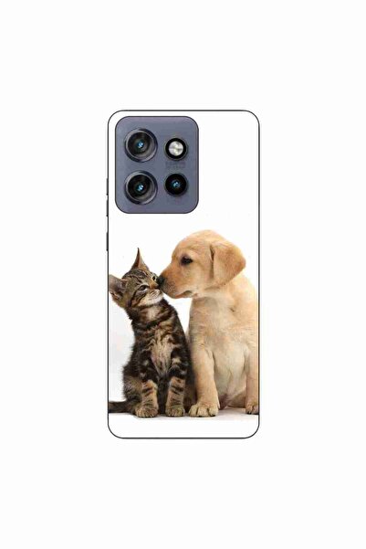 OEM Husa compatibila cu Motorola Edge 50 Neo Silicon Gel Tpu Model Pisicuta C...