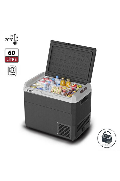 ICECO Mcd60D 12/24Volt 60 Litre Kompresörlü Oto Buzdolabı