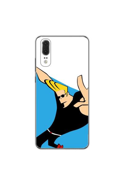 OEM Case compatible with Huawei P20 Silicone Gel Tpu Model Johnny Bravo