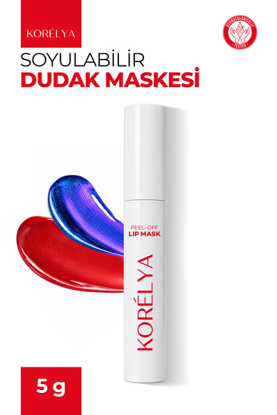 KORELYA Soyulabilir Dudak Maskesi 5 g | Canlı Kırmızı