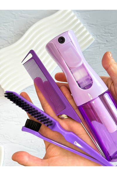 PURPLE'S BİR TUTAM MUTLULUK Purplestoka 4'lü Saç Şekillendirme Seti - Sürekli...