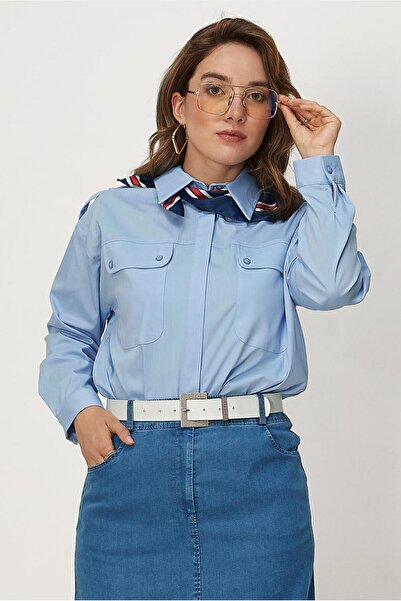 Alvina Shirt Collar Tunic 46594
