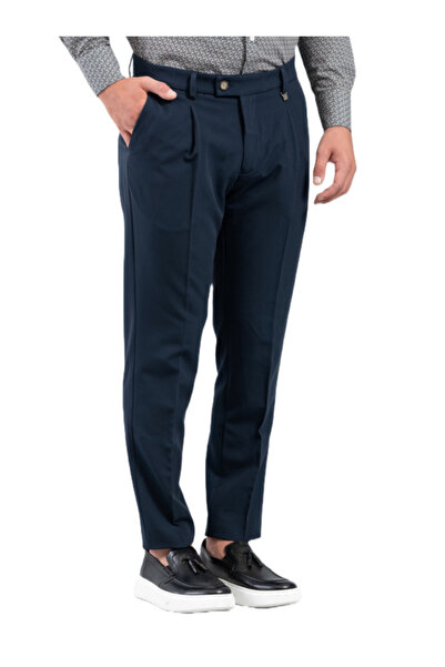 Vittorio Ανδρικό Παντελόνι Navy Μπλε 25SOLANO-BLUE