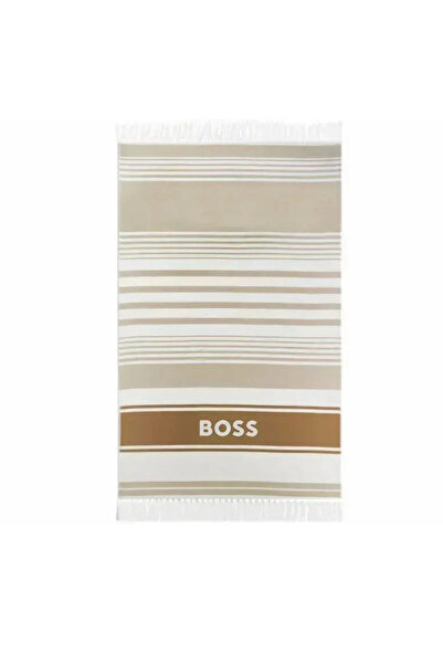 BOSS Πετσέτα Θαλάσσης Μπεζ 50561256-260
