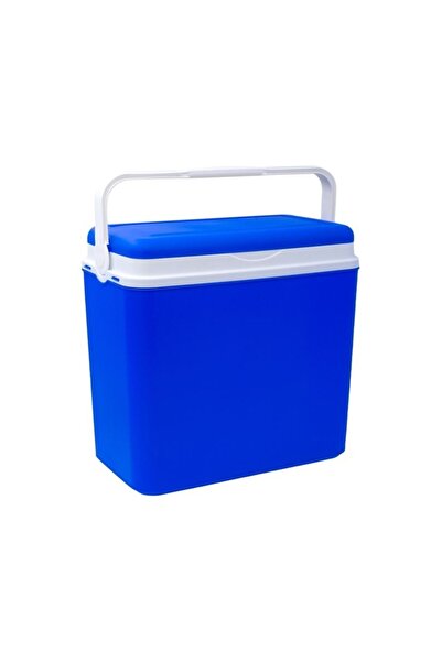 OEM Portable Cooler Box Blue, White, 24L Capacity, for Camping, Beach and Picnic