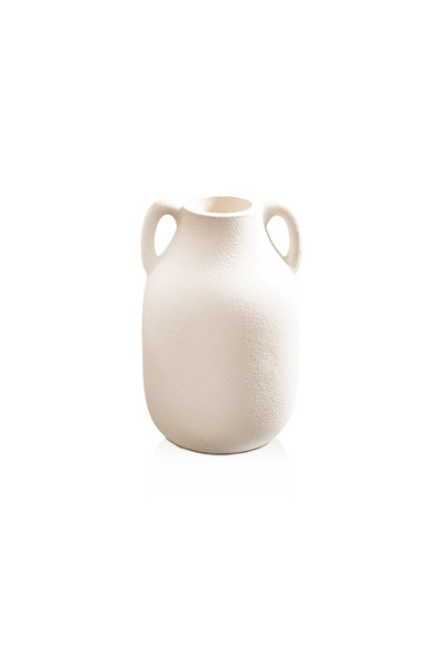 Midas Furniture FIBER GLASS PLANTER 38X38X61 CM WHITE