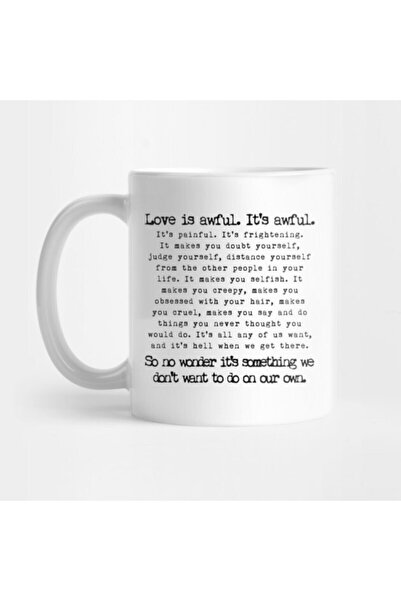 Genel Markalar Trend Mug: Fleabag Love Quote Fleabag Wedding Speech Kupa Bardak