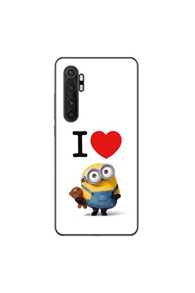 OEM Husa compatibila cu Xiaomi Mi Note 10 Lite Silicon Gel Tpu Model I Love M...