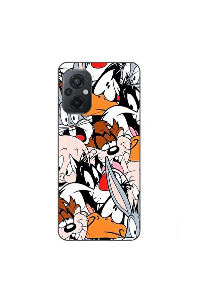 OEM Case compatible with Xiaomi Poco M5 Silicon Gel Tpu Looney Tunes Pattern