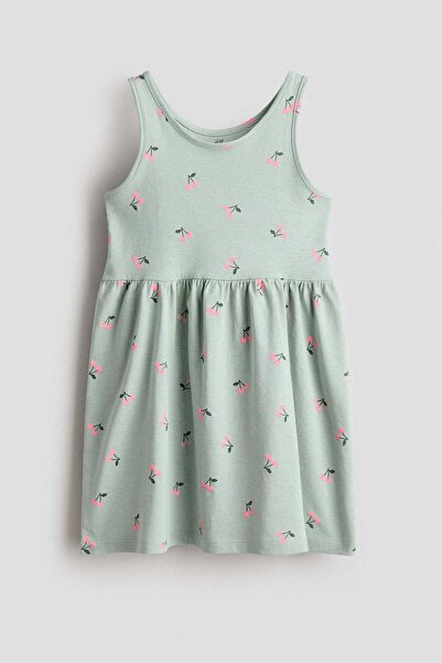H&M Patterned cotton dress