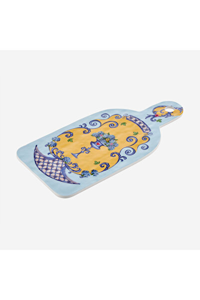 CHIARA ALESSI Amore Blue Melamine Presentation Board 34 cm