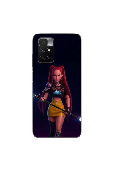 OEM Husa compatibila cu Xiaomi Redmi 10 Silicon Gel Tpu Model KPop Demon Hunt...