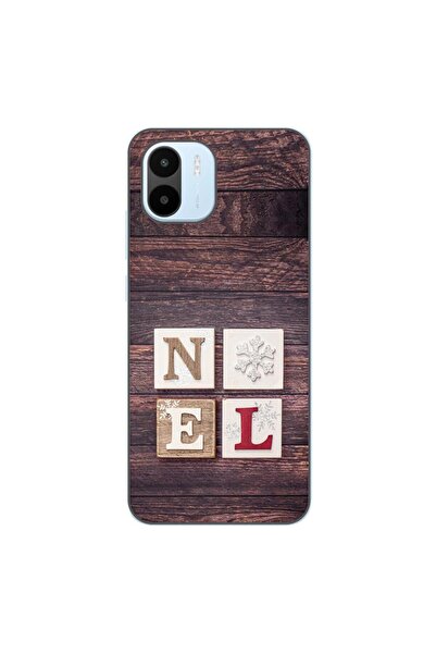 OEM Husa compatibila cu Xiaomi Redmi A1 Silicon Gel Tpu Model Craciun Noel Wood