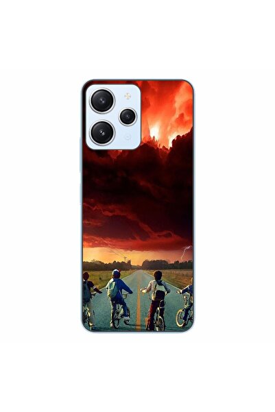 OEM Husa compatibila cu Xiaomi Redmi 12 4G Silicon Gel Tpu Model Stranger Thi...