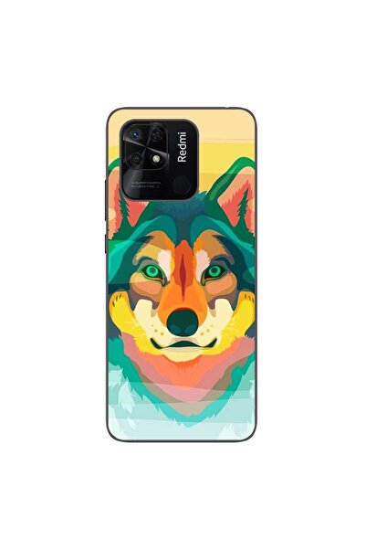 OEM Husa compatibila cu Xiaomi Redmi 10C Silicon Gel Tpu Model Desen Lup