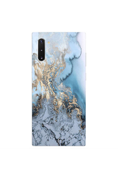 Other Samsung Note 10 Plus Marble Gold Design Transparent Silicone TPU Θήκη