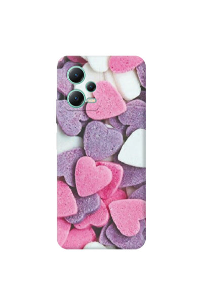 Other Xiaomi Redmi Note 12 Pro Plus 5G Sponge Hearts Transparent Silicone TPU...