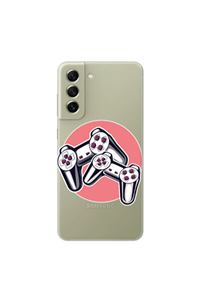 Other Samsung S22 Plus Retro Joysticks Transparent Silicone TPU Θήκη