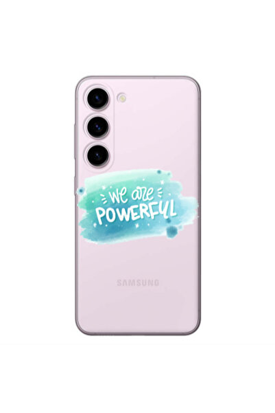 Other Samsung S23 Plus We are Powerful Transparent Silicone TPU Θήκη