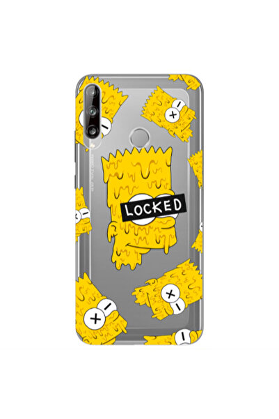 Other Huawei P40 Lite E Bart Simpson Transparent Silicone TPU Θήκη