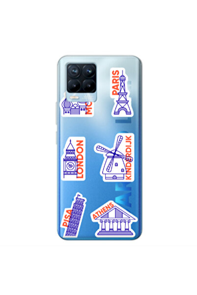 Other Realme 8 Pro Pisa Athens Transparent Silicone TPU Θήκη