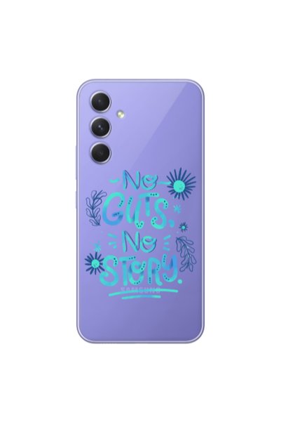 Other Samsung S25 PLUS No guts no story Transparent Silicone TPU Θήκη
