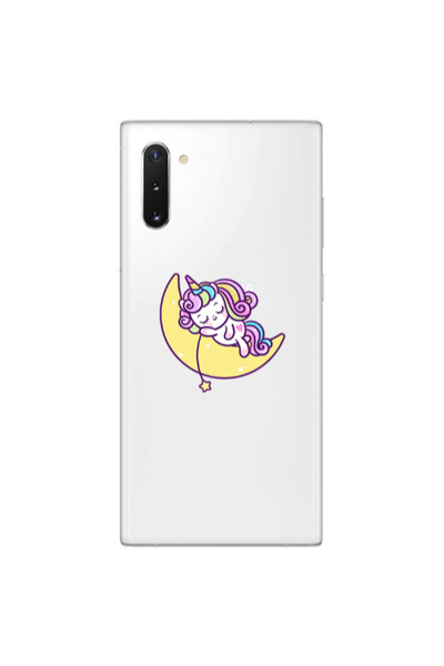Other Samsung Note 10 Plus Sleeping horse Transparent Silicone TPU Θήκη