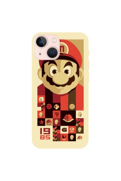 Other Apple iPhone 13 Super mario Transparent Silicone TPU Θήκη