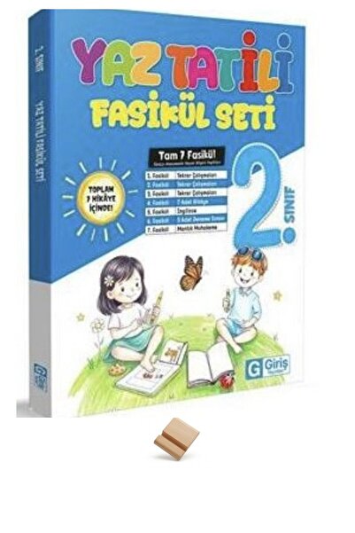 Giriş Yayınları Giriş 2. Sınıf Yaz Tatili Seti Fasikül Fasikül ve Telefon Standı