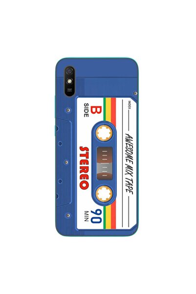OEM Калъф, съвместим с Xiaomi Redmi 9A, силиконов гел TPU, с десен винтидж ми...