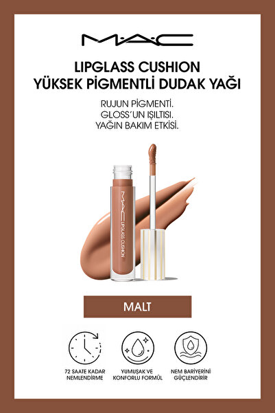 M.A.C M·A·C Lipglass Cushion Yüksek Pigmentli Dudak Yağı - Malt