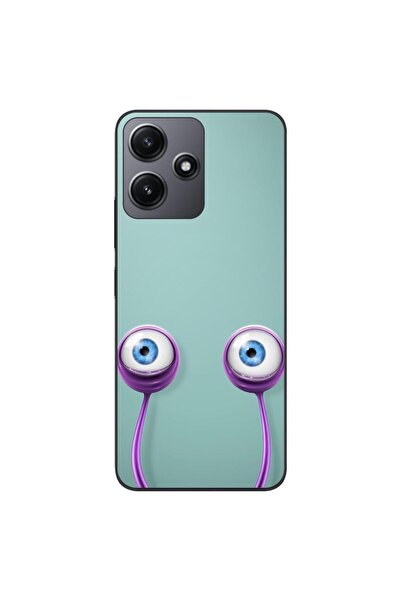 OEM Θήκη συμβατή με Xiaomi Redmi 12 5G Σιλικόνης Gel TPU με σχέδιο Μάτια Σαλι...