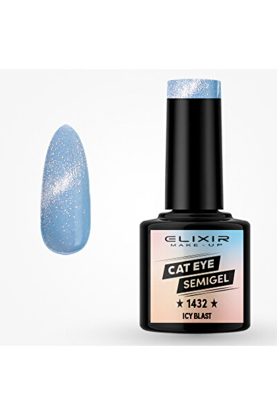 Elixir CAT EYE SEMI GEL (ΗΜΙΜΟΝΙΜΟ BΕΡΝΙΚΙ) - 1432 ICY BLAST 8ML