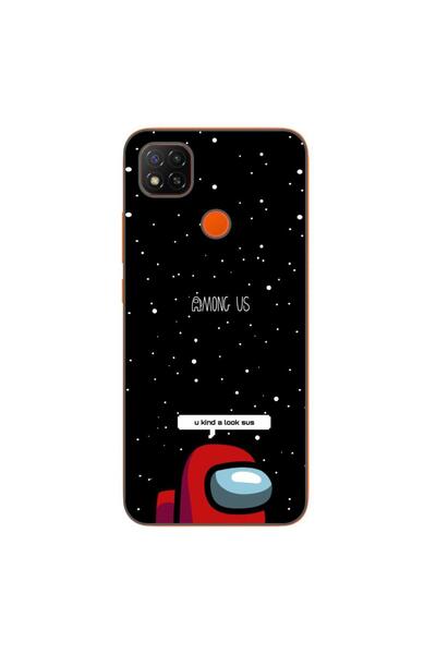 OEM Case compatible with Xiaomi Redmi 9C, 9C NFC Silicon Gel Tpu Model Among Us