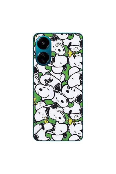 OEM Θήκη συμβατή με Xiaomi Redmi 13C 4G, από σιλικόνη gel TPU, με σχέδιο Snoopy.