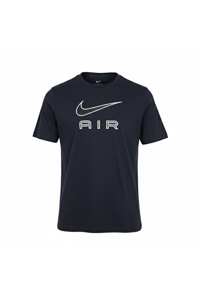 Generic Nike Air Men's Black Loose Fit Graphic T-Shirt