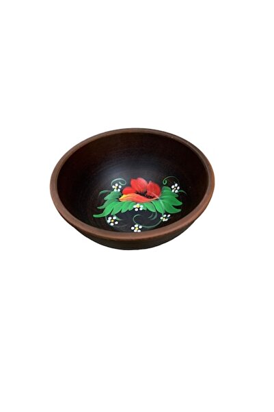 OEM Set of 6 Red Clay Bowls Hand-Painted 900 ml