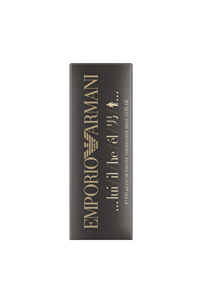 Armani EMPORIO HE EAU DE TOILETTE 100ML (NEW PACKAGING)