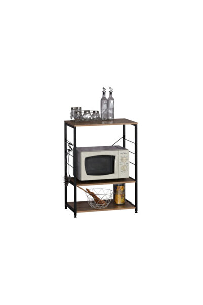 Target Home Έπιπλο κουζίνας/φούρνου Olive-80 sonoma 60 x 40 x 82 εκ. με μαύρο...