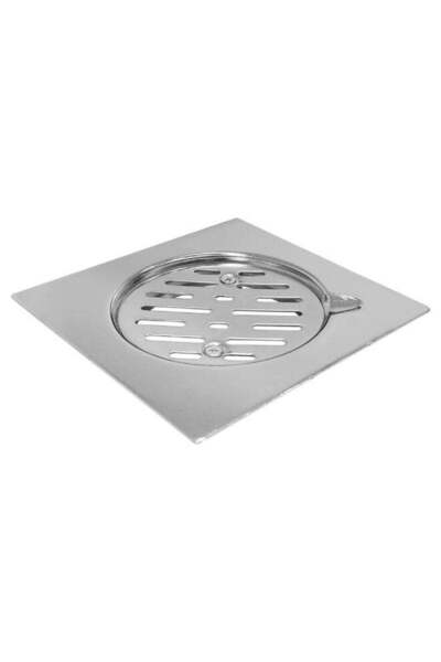 Duravel 15x15cm Stainless Steel Floor Drain Trap – Grade 304 Mirror Finish, R...