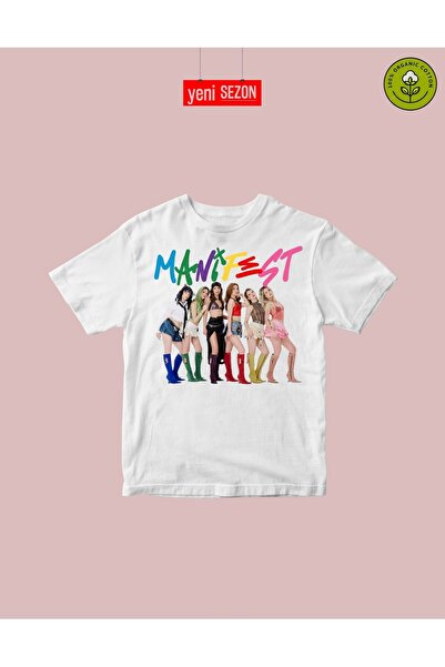 Leone Kids Manifest Grubu Tasarım Baskılı Çocuk Tişört (4-14 Yaş)