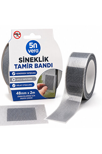 5NVERA Sineklik Değiştirmeden Onarın | 48 mm x 2 Mt Kendinden Yapışkanlı Yırt...