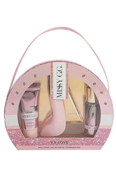 V.V LOVE Elegant Women's Perfume Gift Set 3 Pieces 100 ml Feminine Elegant Scent