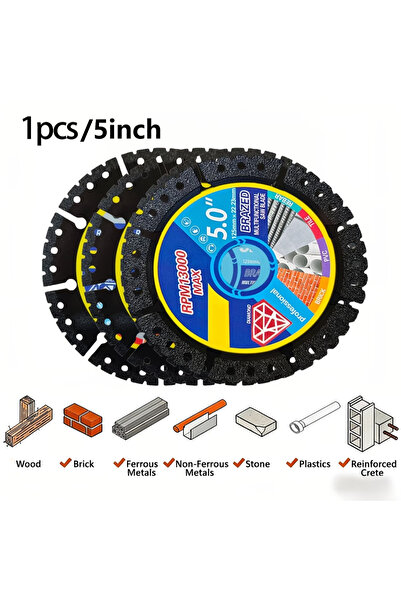 Choice3 New 125mm 5Inch Disc 125mm Metal Cutting Diamond Blades - Sharp Discs...