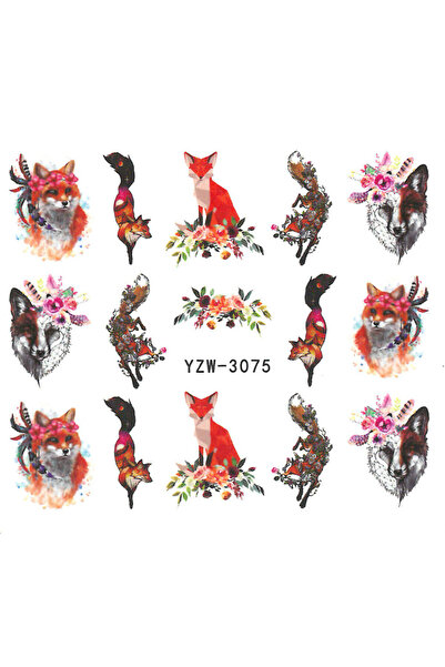 E-Unghii water-based-sticker-yzw-3075