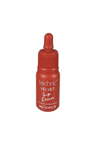 TECHNIC Velvet Lip Cream | Long-Lasting Matte Finish - Hot Red | Bold High-Pi...