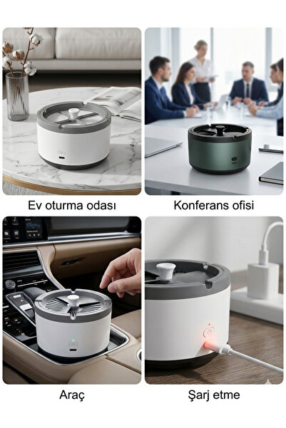 efmues Duman emici küllük şarjlı küllük duman filitreli küllük