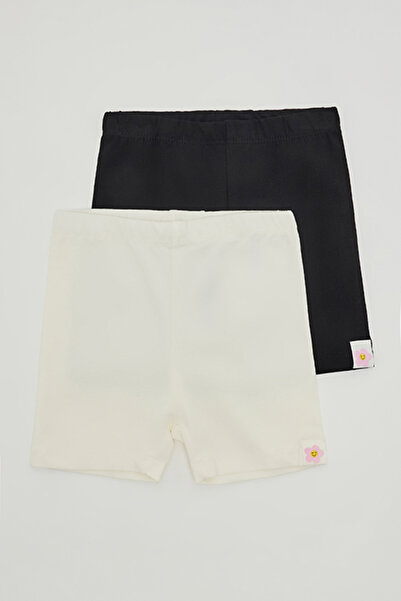 R&B 2 Pack Solid Shorts with Elastic Waist