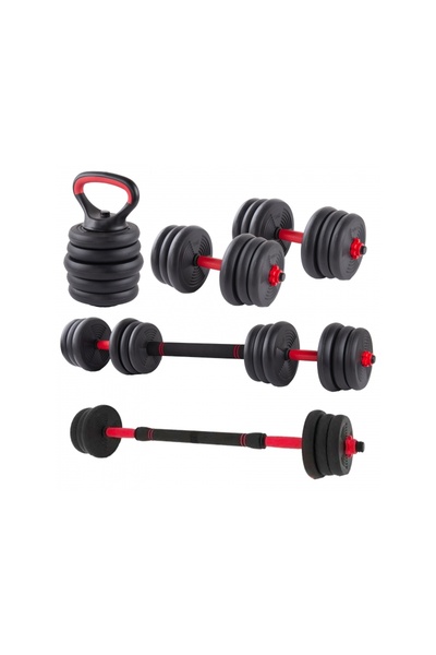 FitTronic Adjustable kettlebell 6 in 1 30 kg KF30, with a multitude of possib...